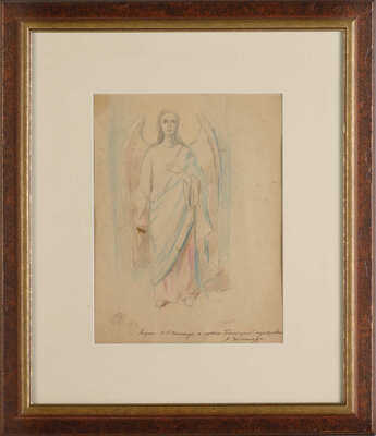 Костанди Кириак Константинович. Эскиз к картине «Благовещение»